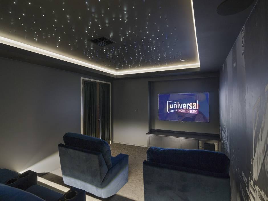 Start Light Ceiling, 7.1 Surround And LED Step up | Universal Home Theatre